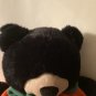 Black Build A Bear jack o lantern pumpkin outfit plush orange 17 inch