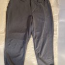 Ladies women Size small Intensity pants softball baseball dark gray sports new