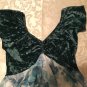 St Patricks Day adult medium Costume Gallery dress floral fancy green ladies