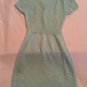 Size 7 Justice sweater dress sequin metallic green Girls