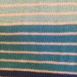 Size 8 Justice sweater dress metallic stripes sequins rhinestone