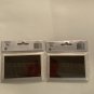 NFL Houston Texans ceramic magnet logo 2pc set MRL Sports 4 x 2.5 inch blue new