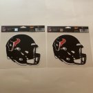 NFL Houston Texans decal helmet sticker 2pc multiuse reusable laminated Asco new