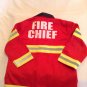 fireman fighter jacket costume Age 3 to 6 years Melissa & Doug red