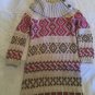 Baby Gap sweater dress Size 3T turtle neck multicolor long sleeve