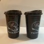 NFL Houston Texans 2 tumblers travel set lid MRI Sports 20 oz black new
