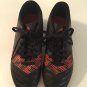 Adidas cleats Nemeziz Size 5 soccer shoes black orange striped