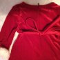 Valentines Day Size 18 mo  Bonnie Baby dress holiday metallic red long sleeve