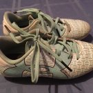 Under Armour Force cleats Youth Size 12 soccer  blue shoes
