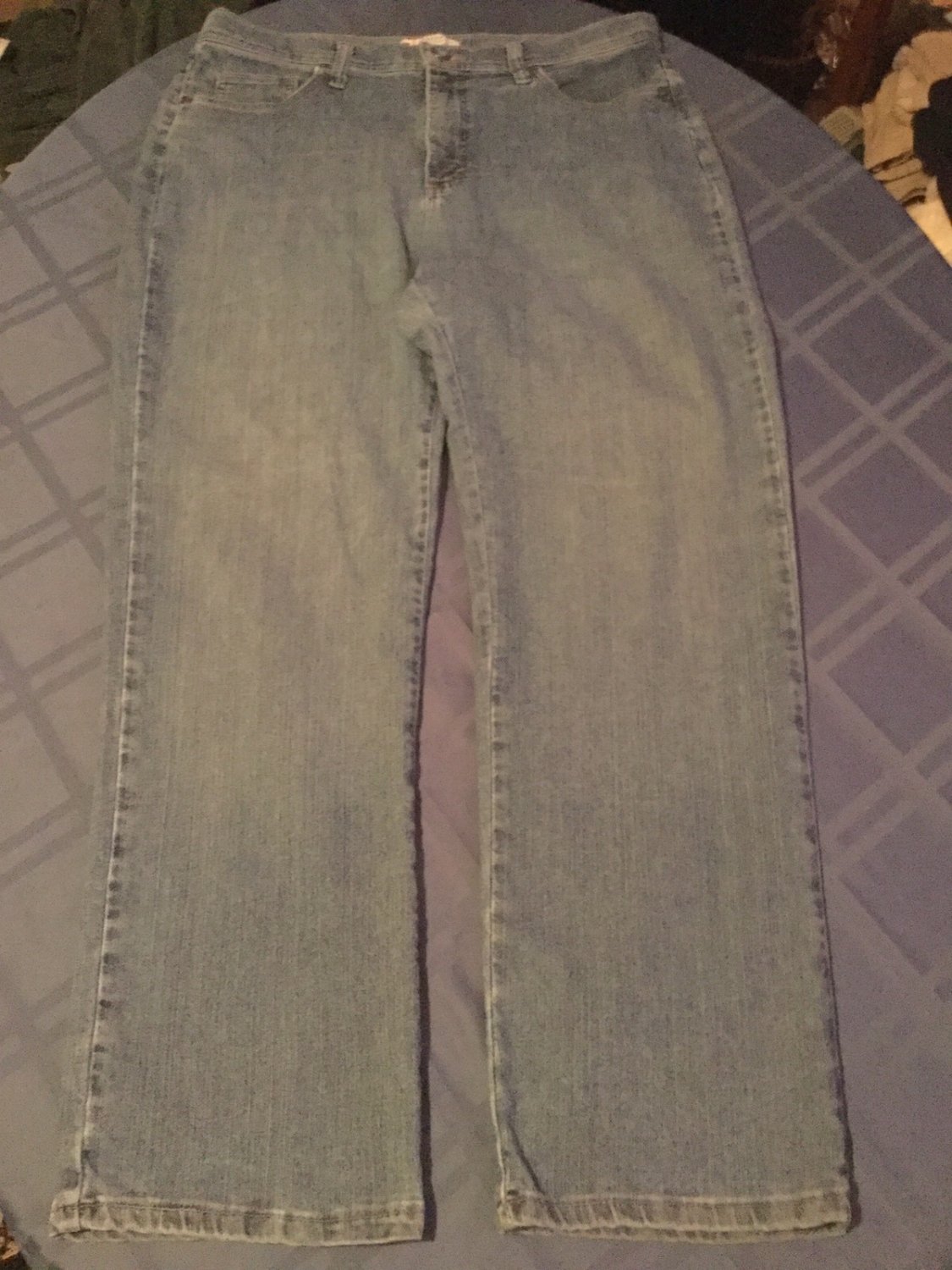 Lee jeans Size 12 short classic fit straight leg rodeo western denim blue ladies
