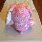Easter Build A Bear bunny rabbit daisy floral floppy ears 17 inch pink