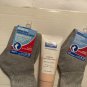 3pc gift set diabetics skin care lotion 6 oz Size 6 12 quarter socks gray mens