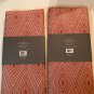 Winter dish drying mat Simple Kitchen 2pc set polka dots 15x20 in
