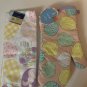 Easter kitchen towel oven mitt eggs floral Home Collection 2 pc set pastel