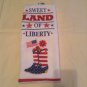 2 pc patriotic towels sweet land of liberty 15x25 inch