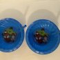 Marvel heroes sippy bowl 2 pc cereals straw Zak design 6 x 6 inch blue