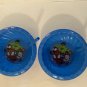 Marvel heroes sippy bowl 2 pc cereals straw Zak design 6 x 6 inch blue
