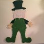 Boston Celtics Leprechaun sign hanger decor 2 pc door wall