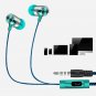 Universal 3.5mm In-Ear Stereo Earbuds Earphone With Mic For Cell Phone