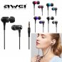 Awei ES-Q3 3.5mm Jack Stereo HiFi In-Ear Earphone Headphone Headset for Phone PC
