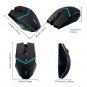 Zelotes F12 Wireless Mouse with Nano Receiver, 2.4G Portable Mobile Gaming Mouse