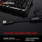 FANTECH K612 Professional Wired 104 Keys 9 Colors Backlight Game Waterproof Keyboard