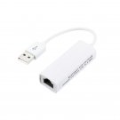 100Mbps USB2.0 Male to RJ45 Female Network LAN Ethernet Adapter Cable for Tablet