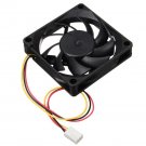 Quiet 7cm/70mm/70x70x15mm 12V Computer/PC/CPU Silent Cooling Case Fan