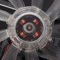 Blue Quad 4-LED Light Neon Clear 120mm PC Computer Case Cooling Fan Mod