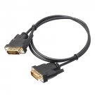 LCD Digital Monitor DVI D To DVI-D Gold Male 24+1 Pin Dual Link TV Cable For TFT