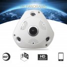 360° Panoramic Wireless Home Security Surveillance IP Camera Audio Video WiFi