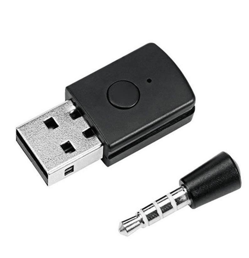 Bluetooth 4.0 Receiver Dongle USB Adapter + Wireless Microphone For PS4 Xbox ONE