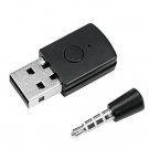 Bluetooth 4.0 Receiver Dongle USB Adapter + Wireless Microphone For PS4 Xbox ONE