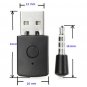 Bluetooth 4.0 Receiver Dongle USB Adapter + Wireless Microphone For PS4 Xbox ONE