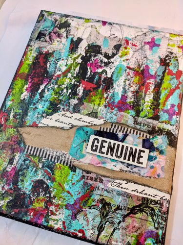 8x10 Mixed Media Canvas