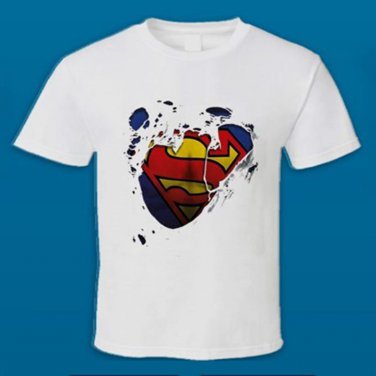 Men's Gift Printed Graphic White T-Shirt  : 2XL
