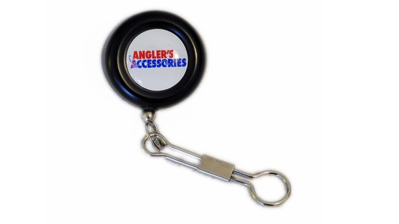 Fly Fishing Pin on Zinger - Single
