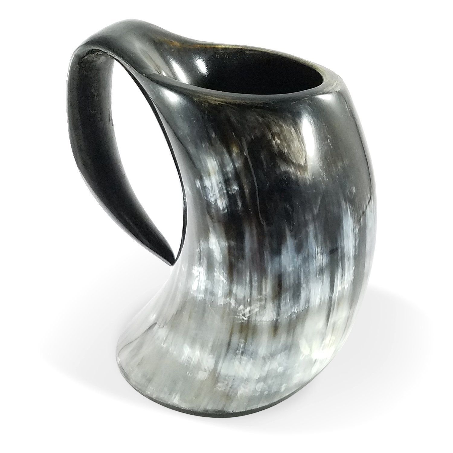 Viking Bar Mug Genuine Viking Drinking Horn Mug Tankard 26-30 Ounces