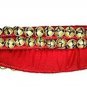 Musical Dancing Ankle Bells Ghungroo Two Line 40 Big Dancing Bells With Pad