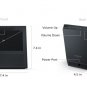 Echo Show Alexa Enabled Bluetooth Speaker 7" Screen -Black