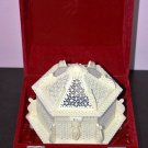 Antique Handmade Bone Carved Floral Motif Jewelry box with Gift Box