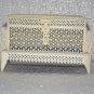 Antique Handmade Bone Carved Floral Motif Jewelry box with Gift Wooden Box