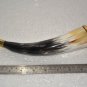 Blowing Horn Cow Horn 9 IN. Long Bull Horn Longhorn Steer Horns Set of 2