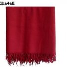 Tibet Monks Burgundy Red 100% Wool Meditation Shawl From Tibet Yoga Meditation