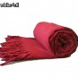 Tibet Monks Burgundy Red 100% Wool Meditation Shawl From Tibet Yoga Meditation