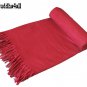 Tibet Monks Burgundy Red 100% Wool Meditation Shawl From Tibet Yoga Meditation