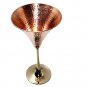 Solid Copper Martini Glass Beautifully Hammered Martini Glass holds 10 Ounce.(2)