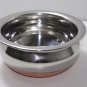 Copper Bottom Stainless Steel Bowl Serving Utensils Handi Pot Set of 3