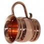 Authentic Copper Old Fashion Smooth Moscow Mule Mug with Flat Lip Set Of 4