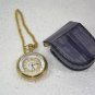 Battery Powered Hand Made Stylist WEST END Pocket Watch With Leather Case Pouch